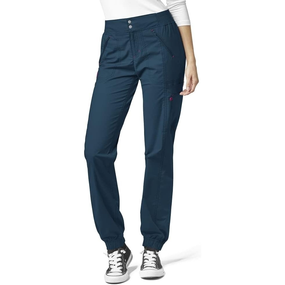 Wink Women’s Love Utility Cargo Zip Jogger Pant(Caribbean)