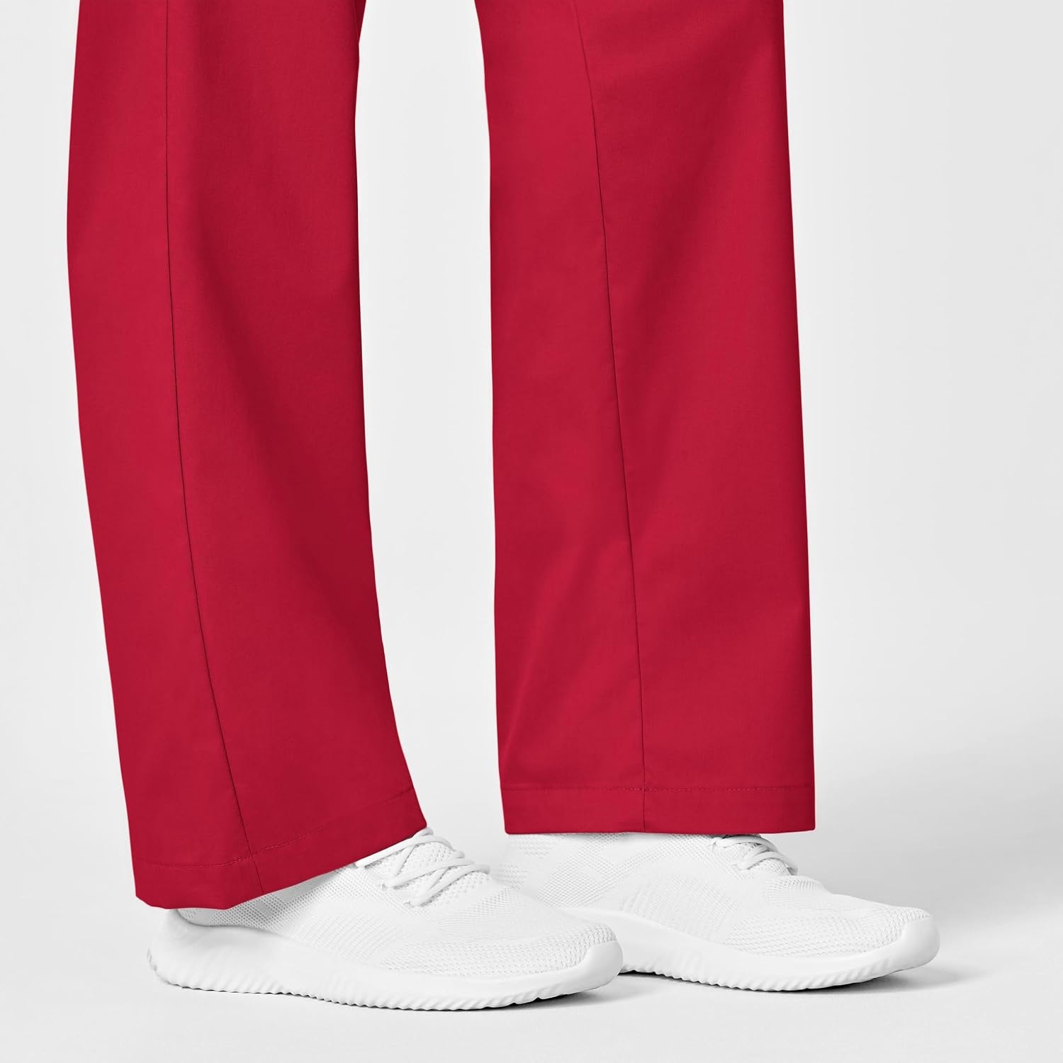 Wonderwork Women’s Pull-on Cargo Scrub Pant(Red)