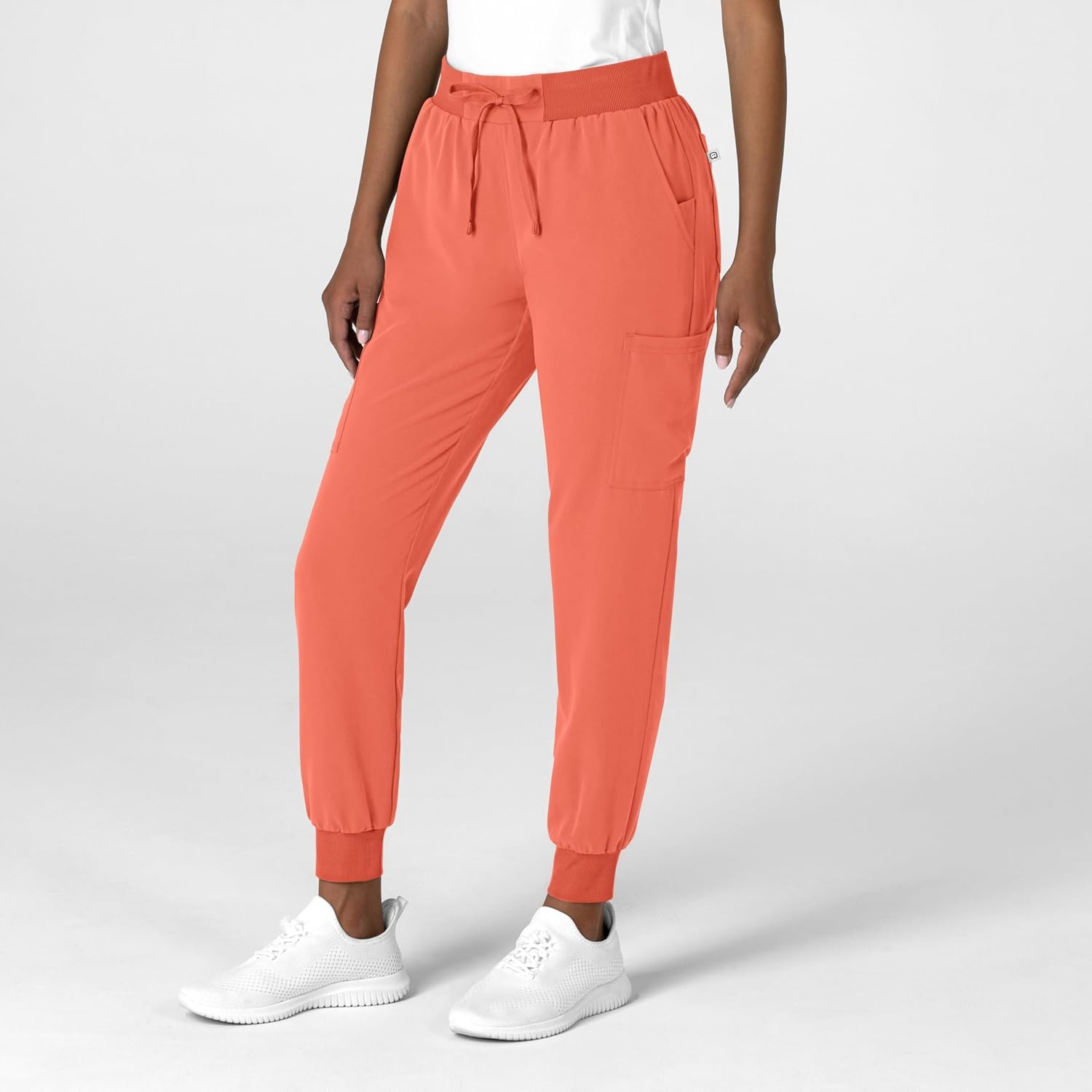 Wink Women’s Women’s Jogger Utility Scrub Pant(Sugar Coral)