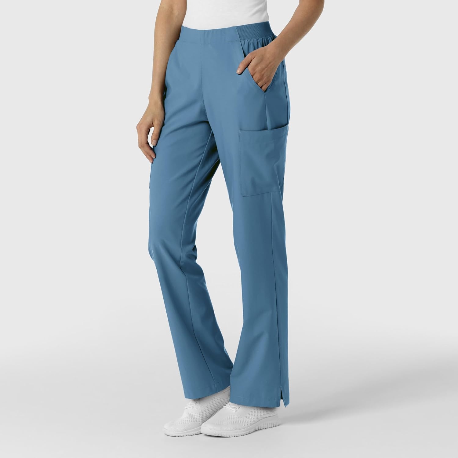 Wink Women’s Women’s Cargo Utility Scrub Pant(Pacific Blue)