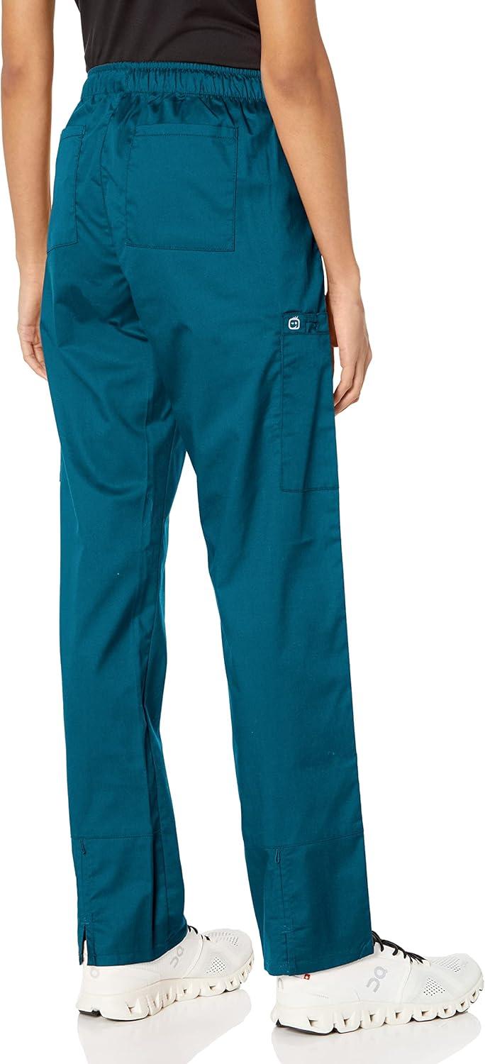 WonderWink Womens Convertible Slim Leg Cargo Pant(Caribbean)