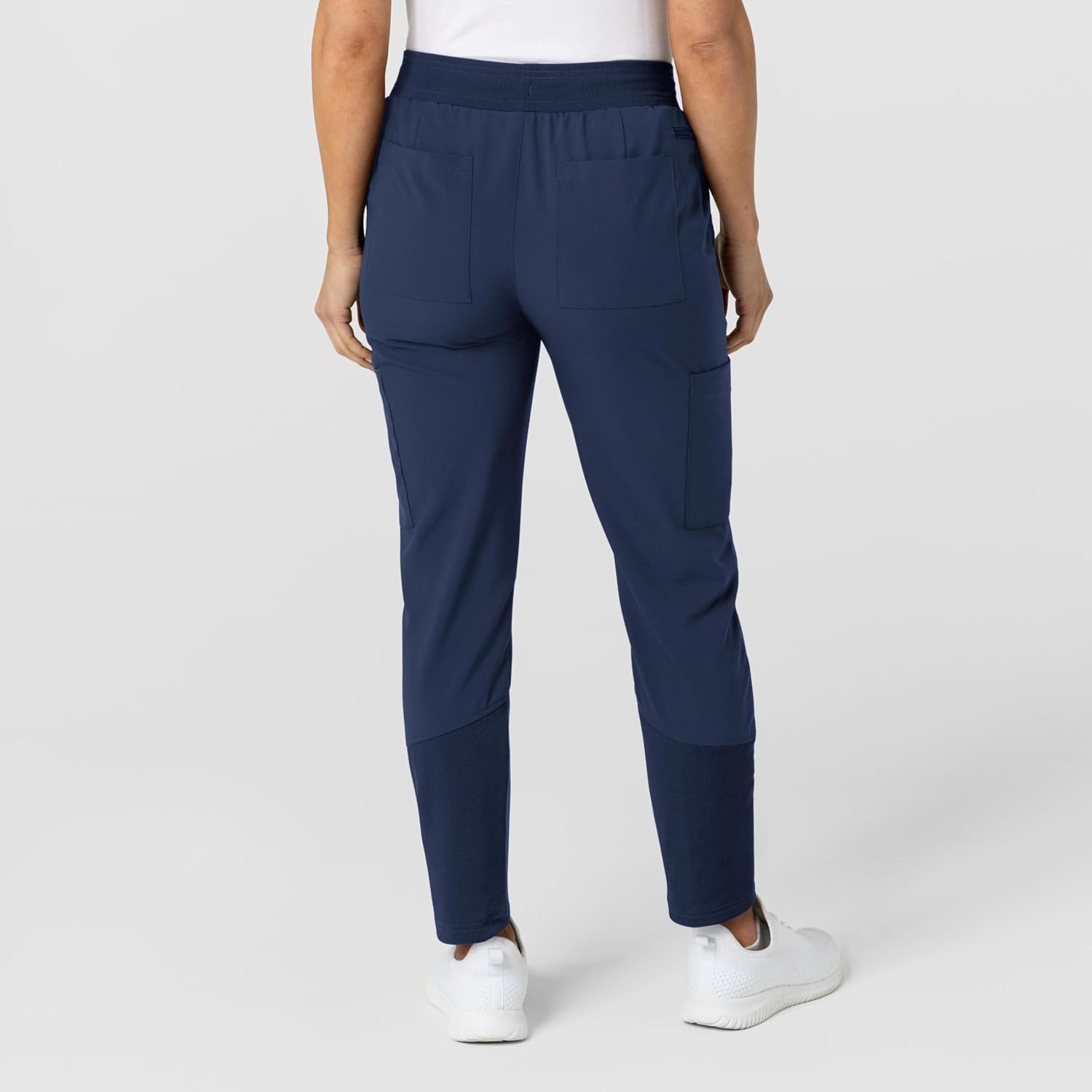 Wink W123 Women’s Flex-n-Reach Track Scrub Pant(Navy)