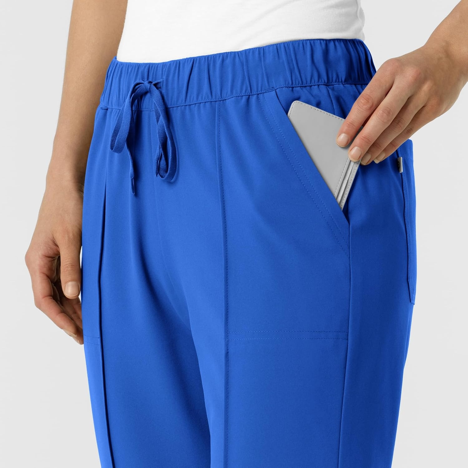 Wink Renew Women’s Pintuck Scrub Pant(Royal)