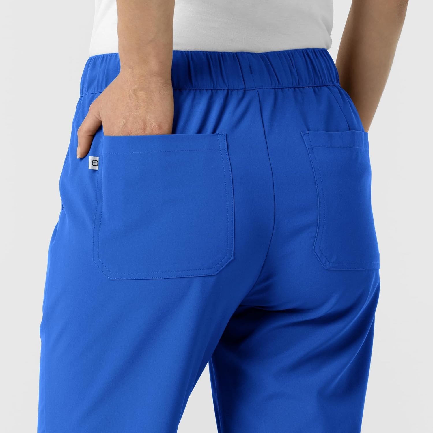 Wink Renew Women’s Pintuck Scrub Pant(Royal)