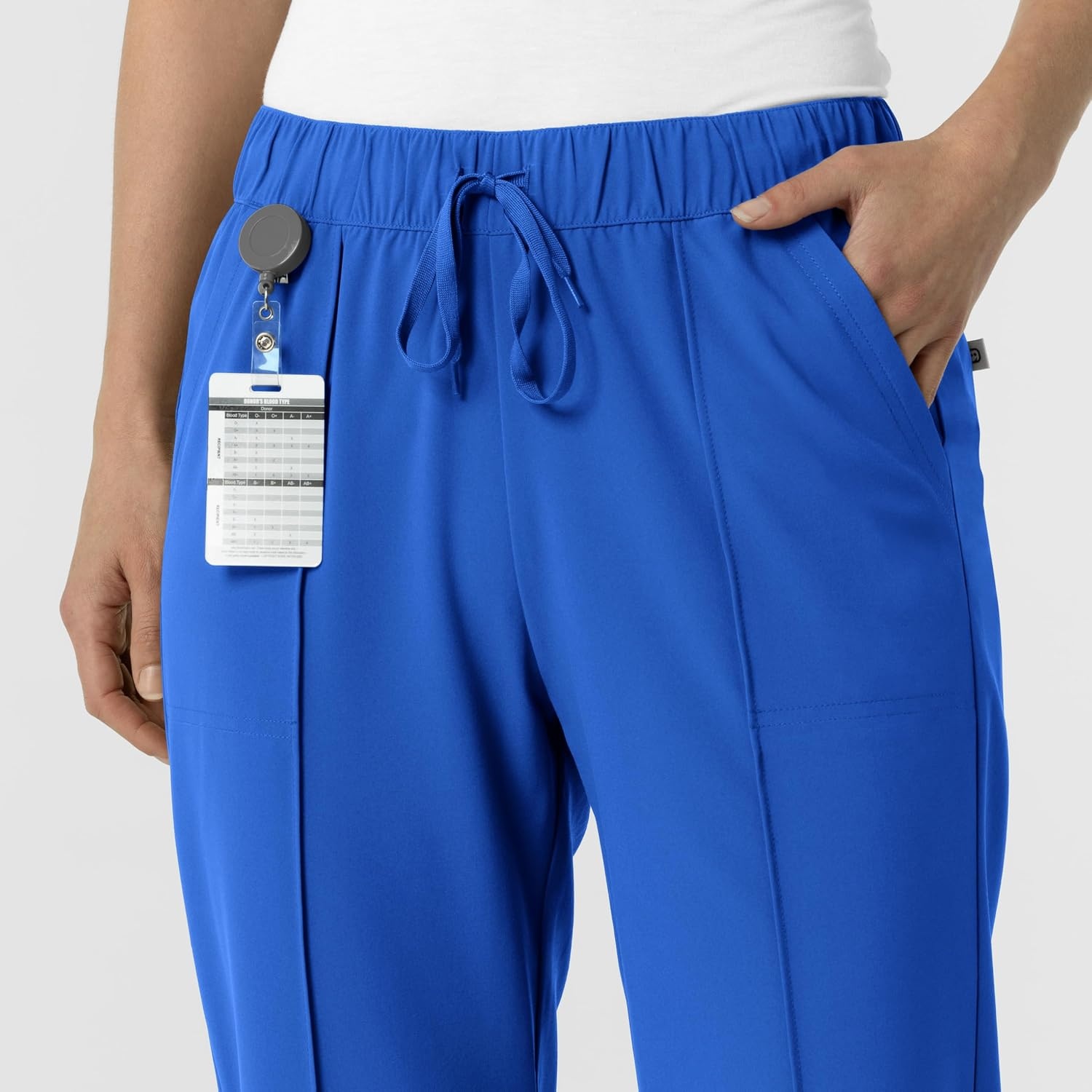 Wink Renew Women’s Pintuck Scrub Pant(Royal)