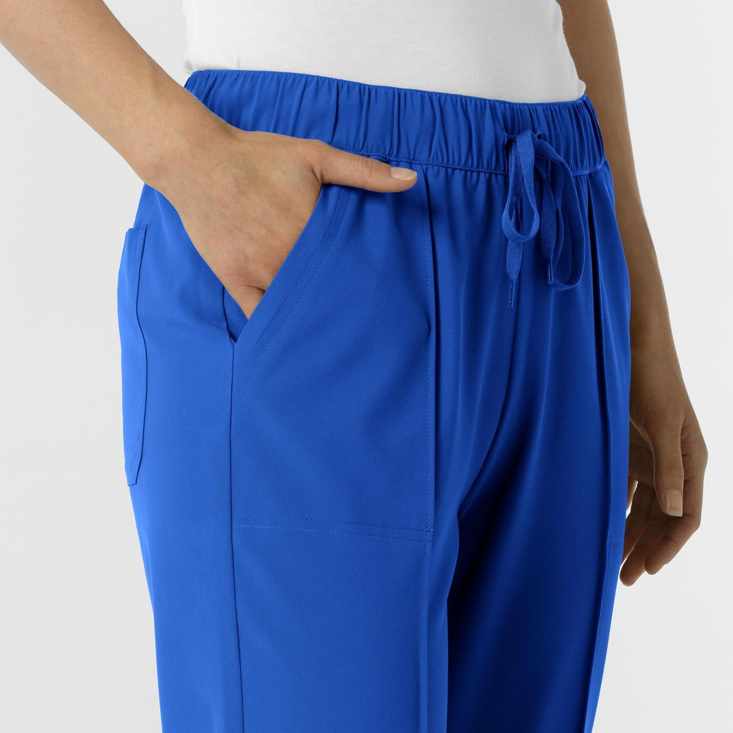 Wink Renew Women’s Pintuck Scrub Pant(Royal)