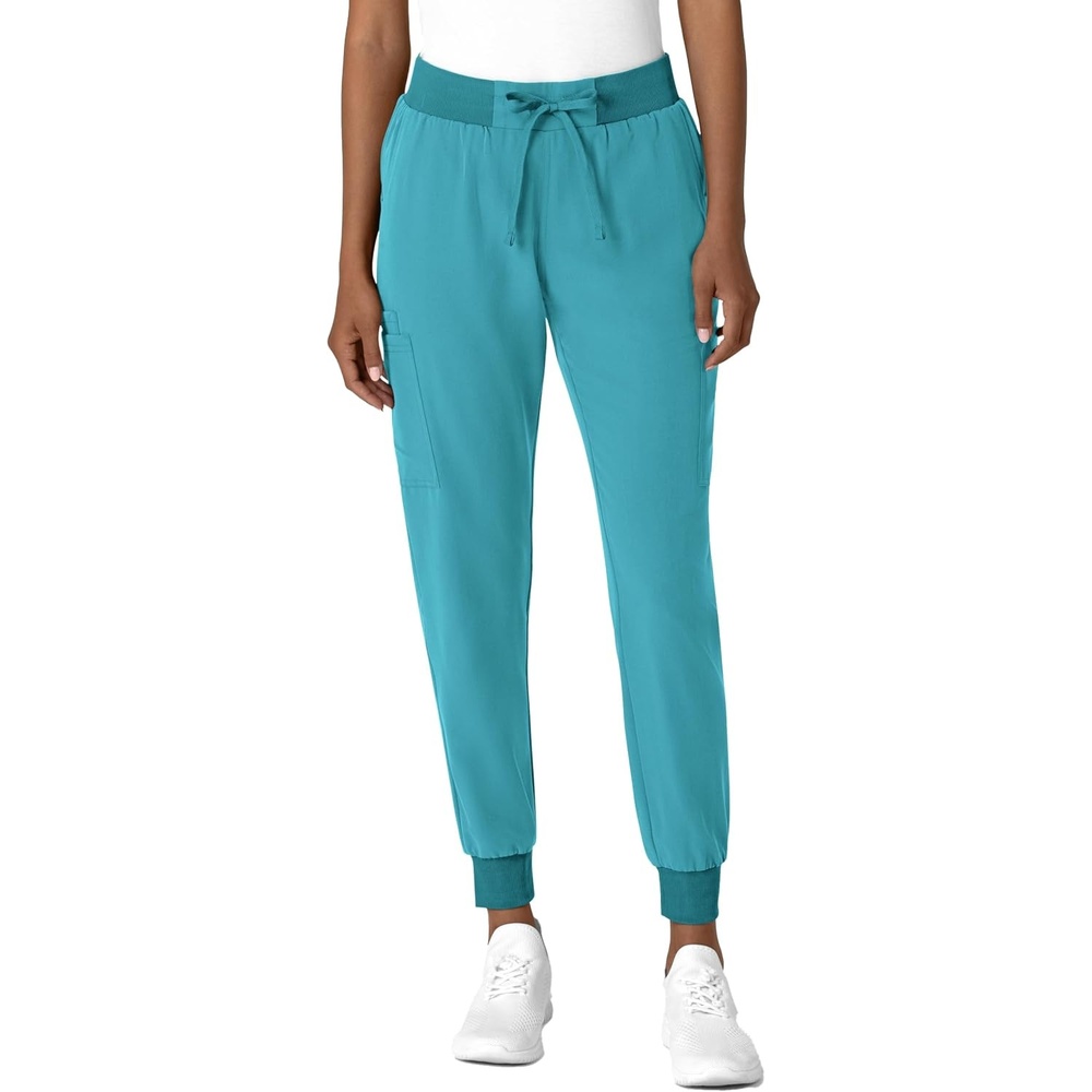 Wink Women’s Women’s Jogger Utility Scrub Pant(Teal Blue)