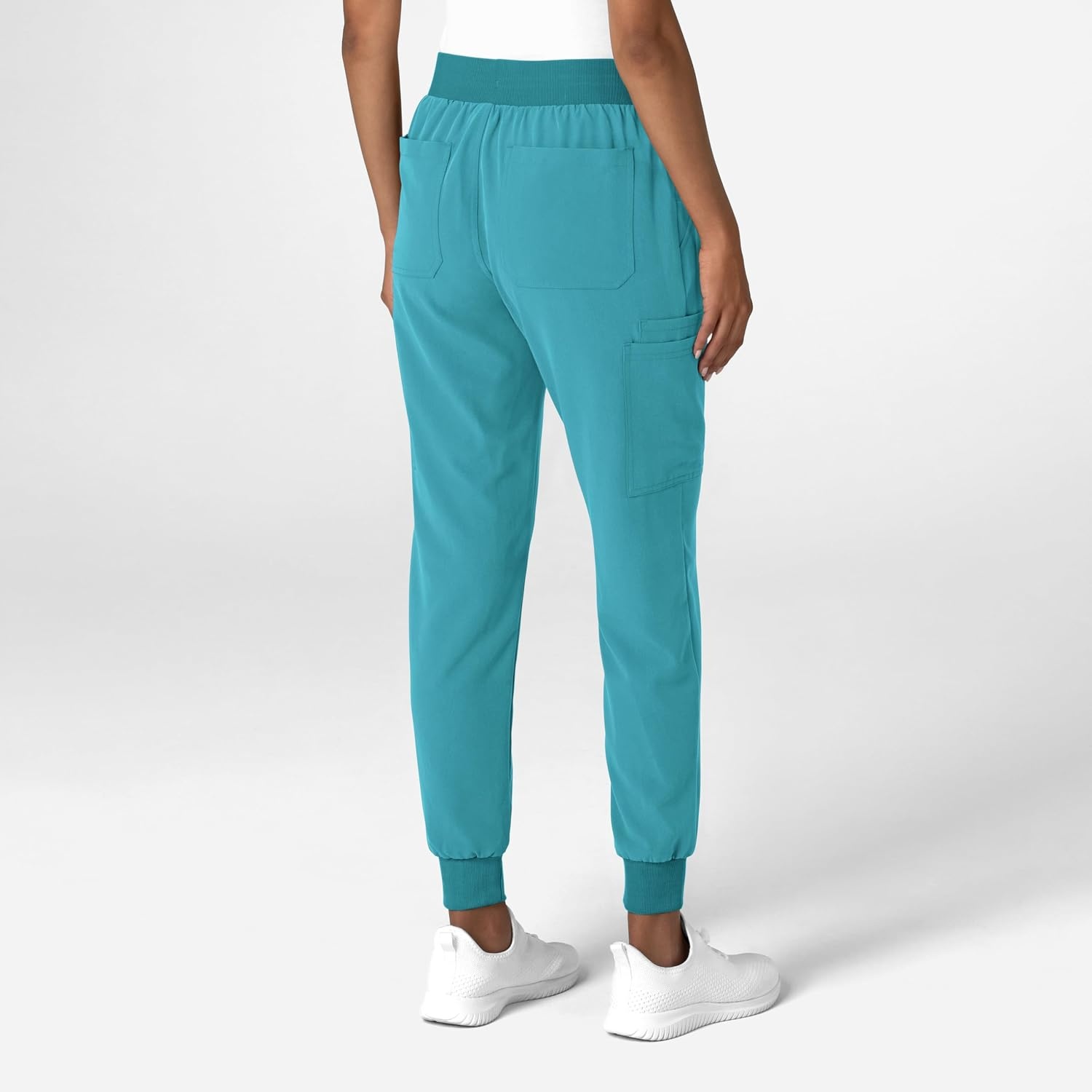 Wink Women’s Women’s Jogger Utility Scrub Pant(Teal Blue)