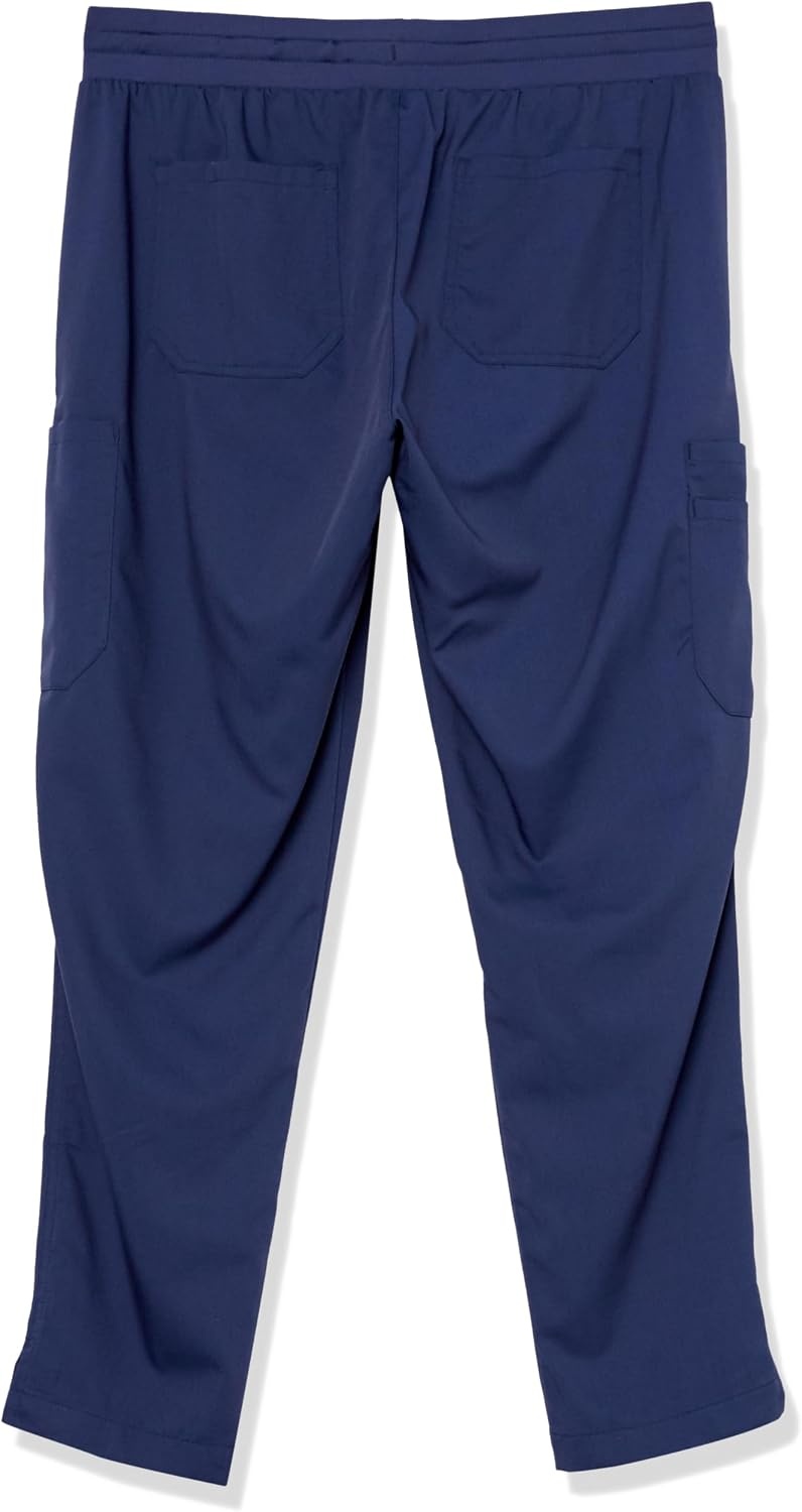 Wink PRO Women’s Slim Leg Cargo Scrub Pant(Navy)