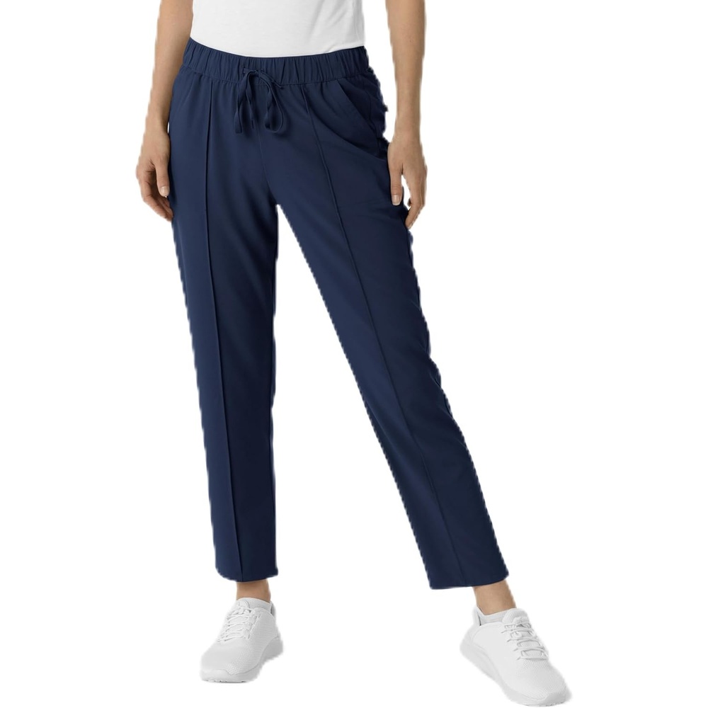 Wink Renew Women’s Pintuck Scrub Pant(Navy)