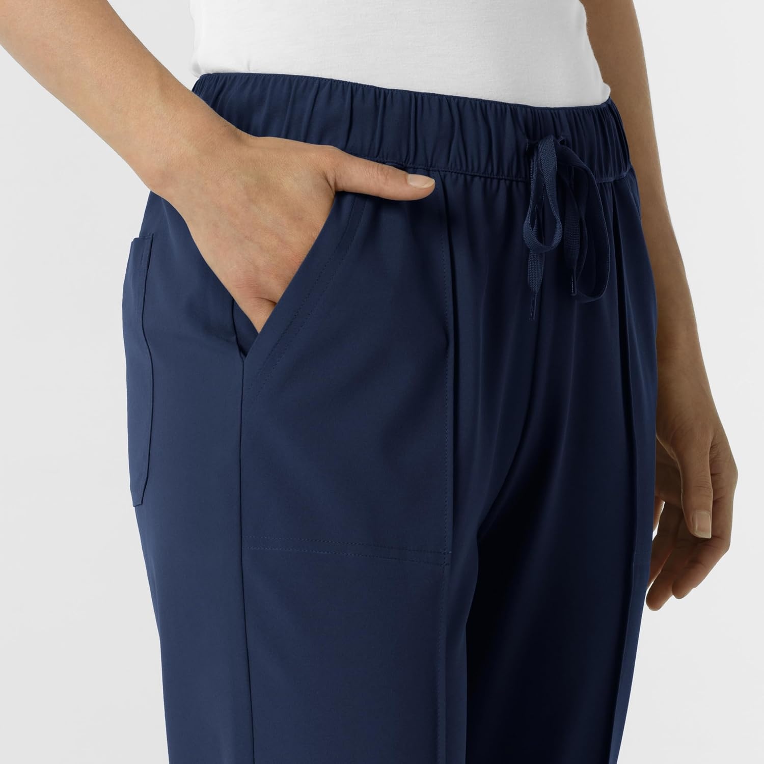 Wink Renew Women’s Pintuck Scrub Pant(Navy)