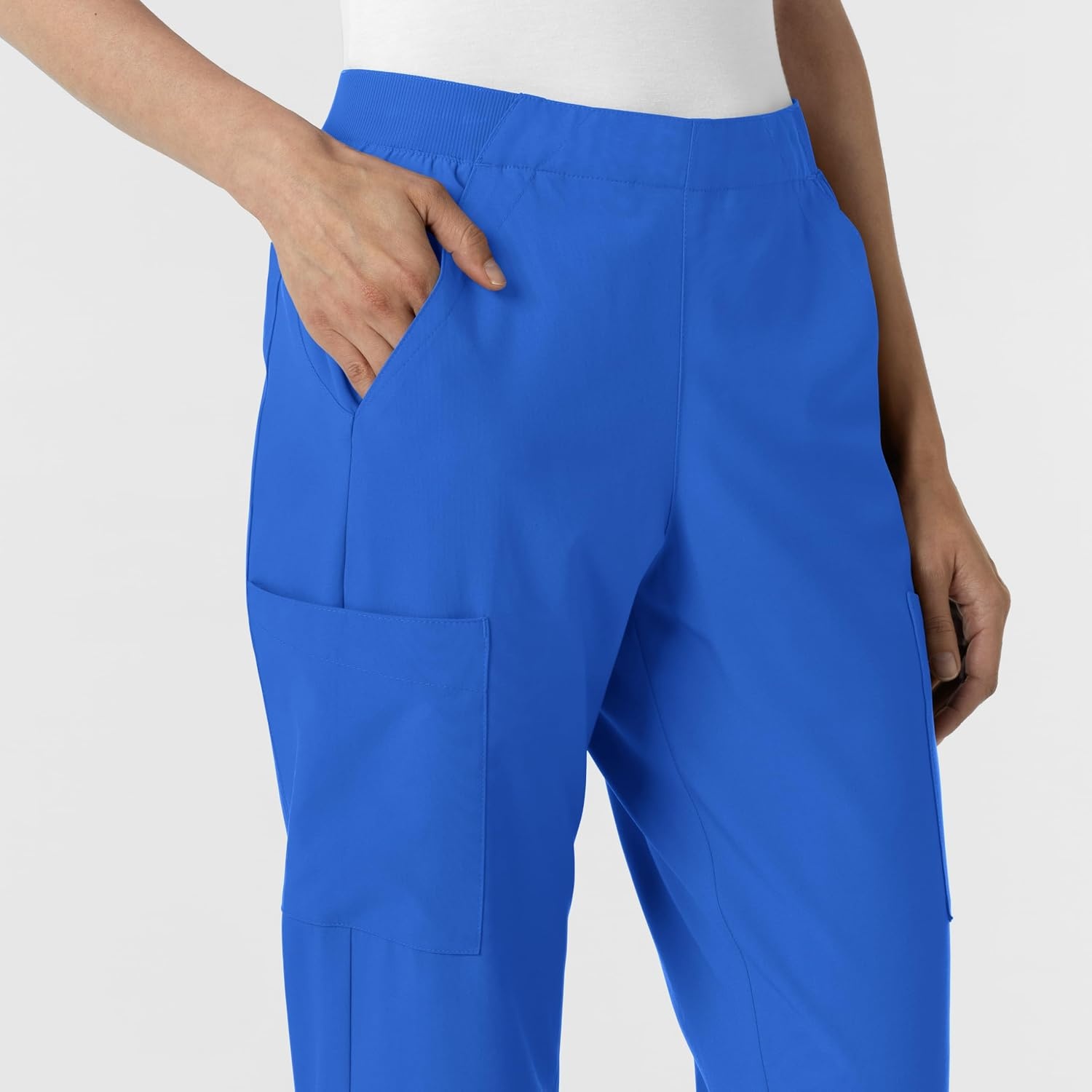 Wink Women’s Women’s Cargo Utility Scrub Pant(Royal)