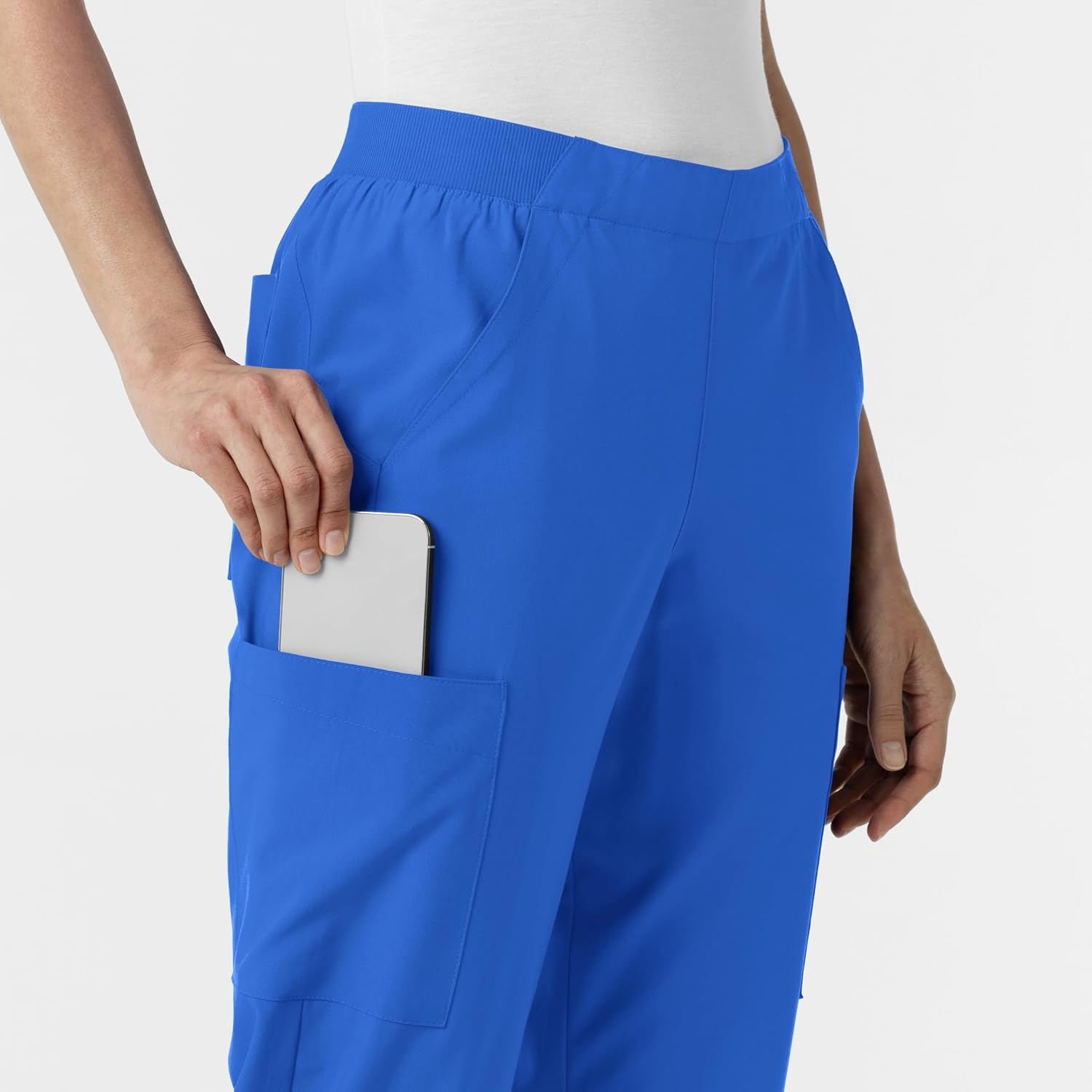 Wink Women’s Women’s Cargo Utility Scrub Pant(Royal)