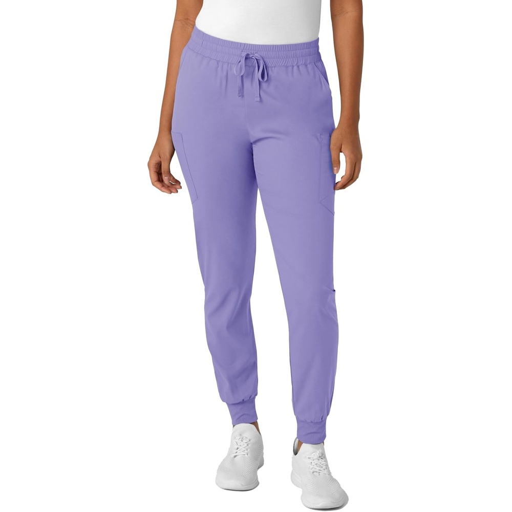 WonderWink Women’s Women’s Jogger Scrub Pant(Iris Purple)