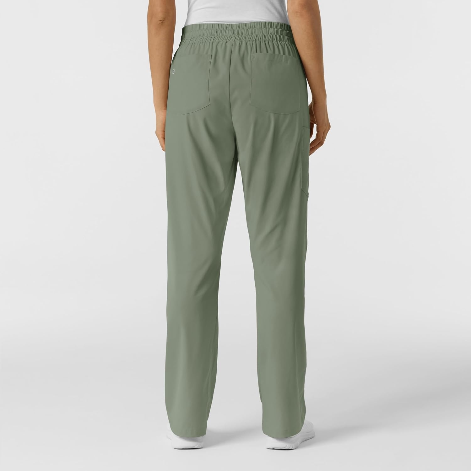 WINK Boundless Women’s Bootcut Scrub Pant | Womens Scrub Pant Teal Mid Rise(Sage)