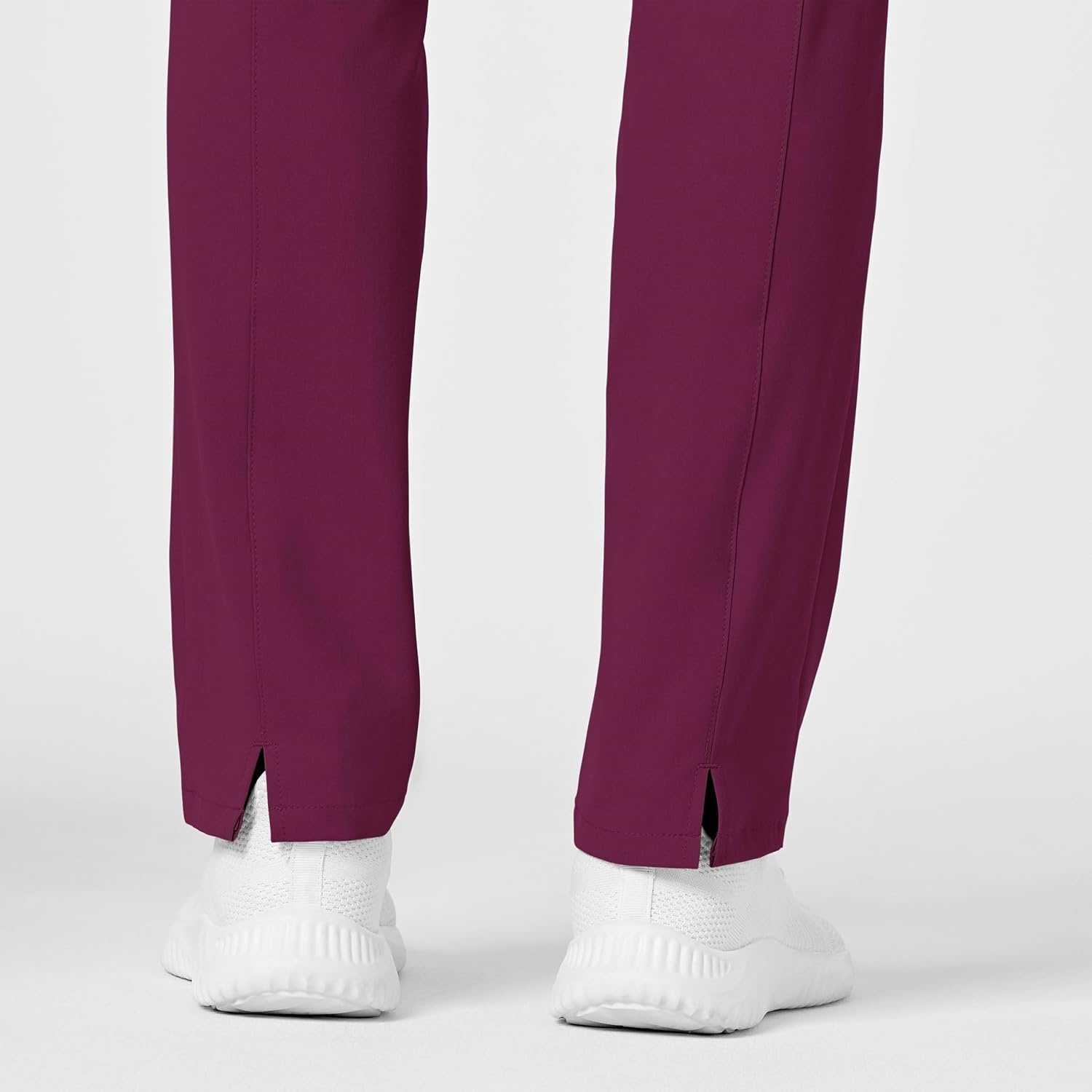 Wink Renew Women’s High Waist Slim Leg Scrub Pant(Wine)