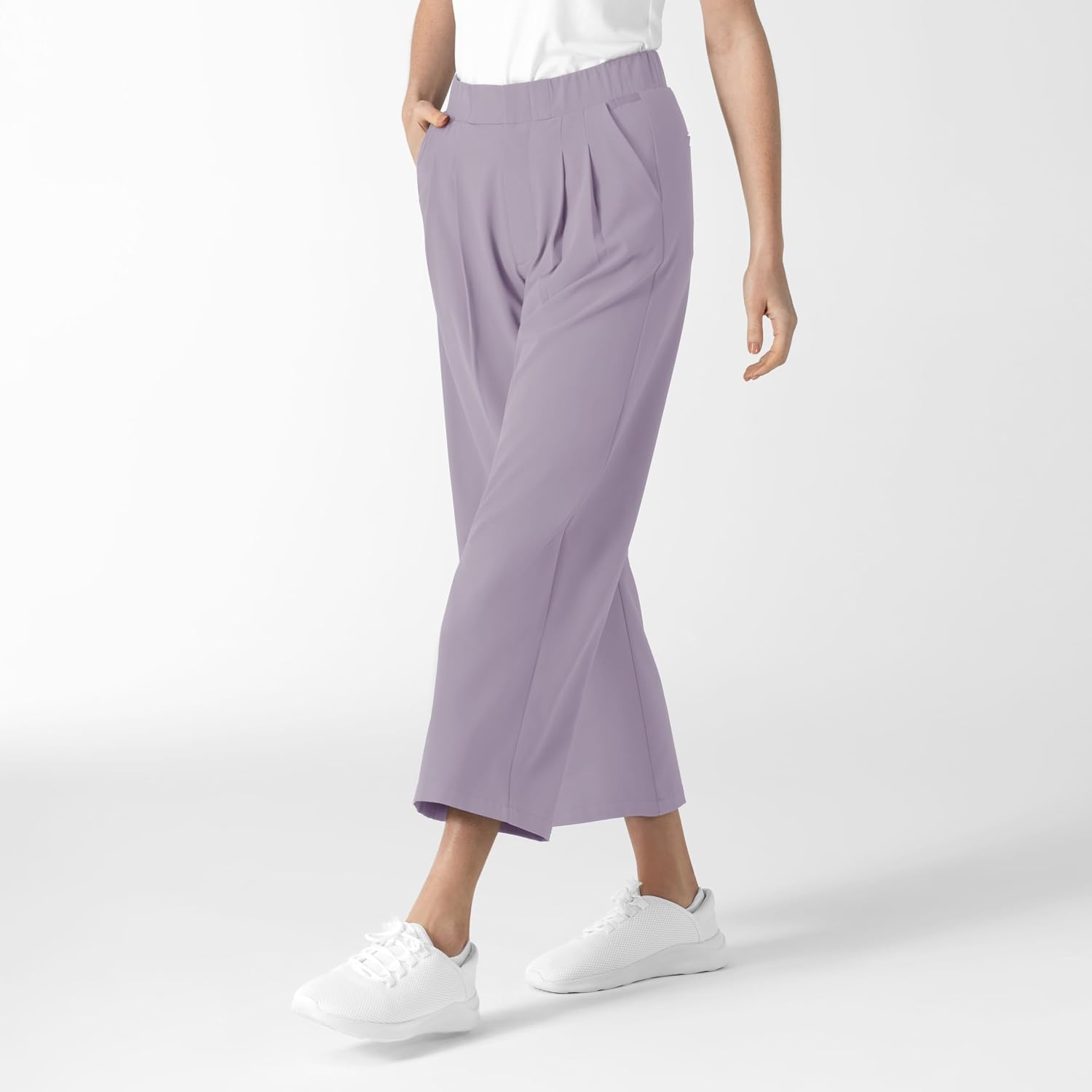 Wink Renew Women’s High Waist Slim Leg Scrub Pant(Wisteria)