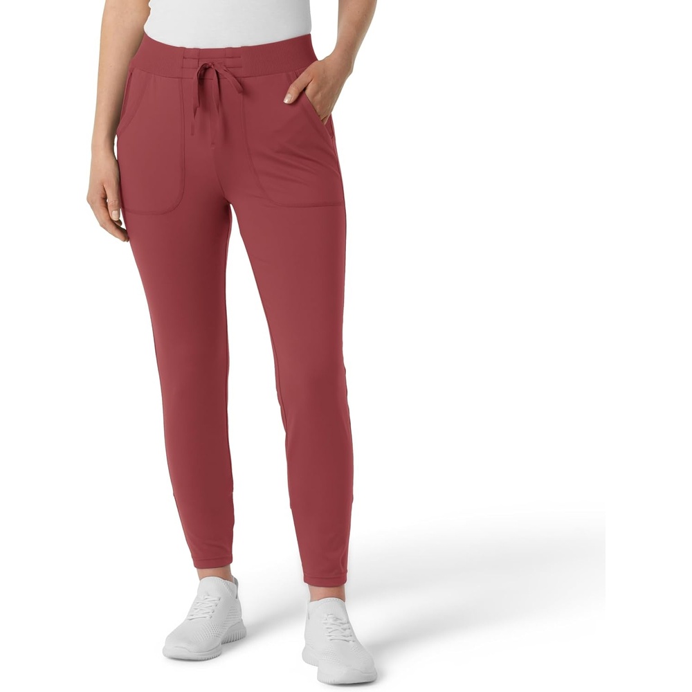 Wink Renew Women’s Track Scrub Pant(Ruby)