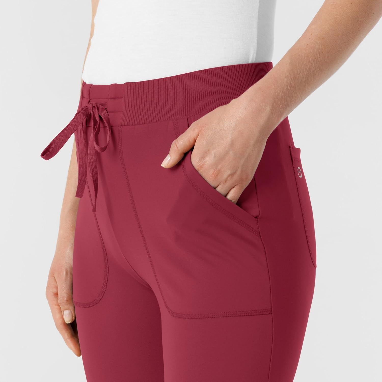 Wink Renew Women’s Track Scrub Pant(Ruby)