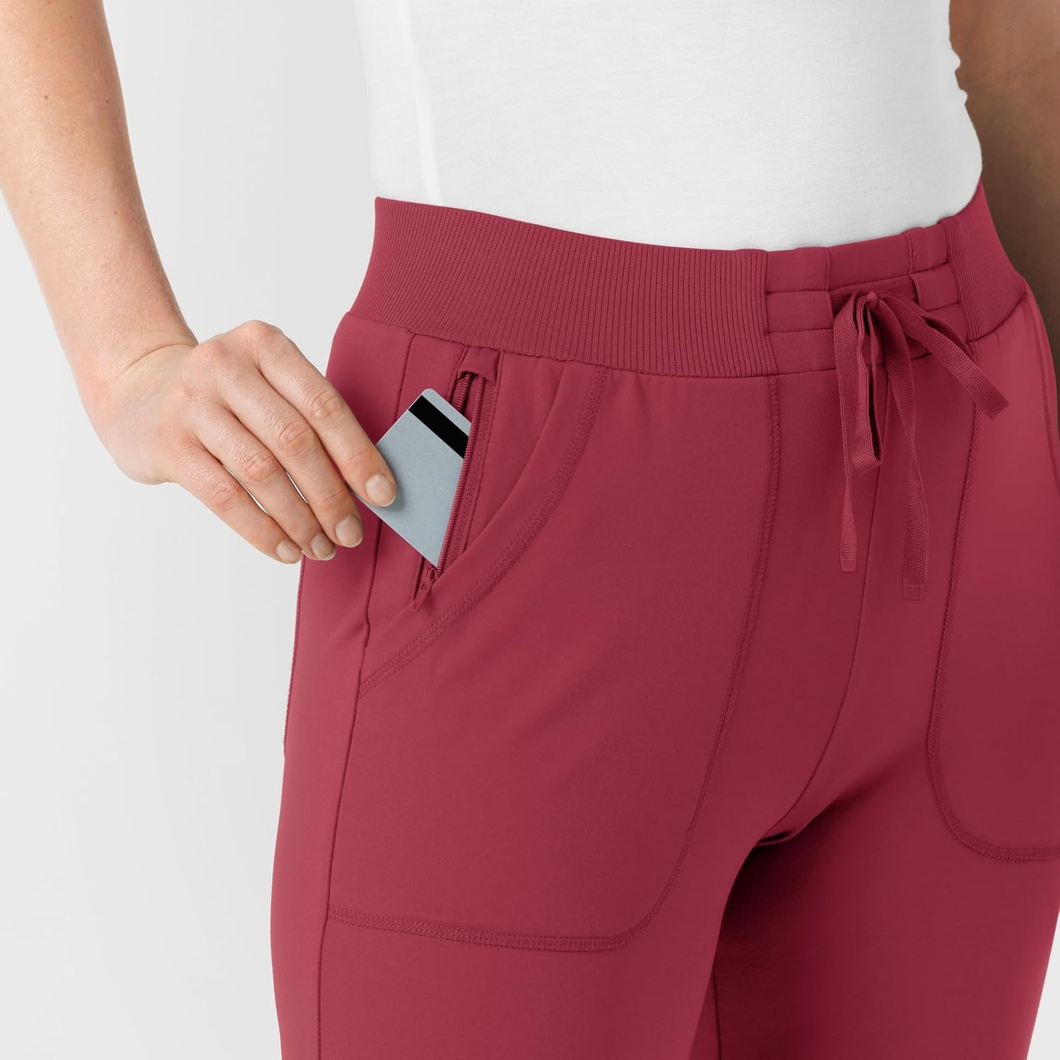 Wink Renew Women’s Track Scrub Pant(Ruby)