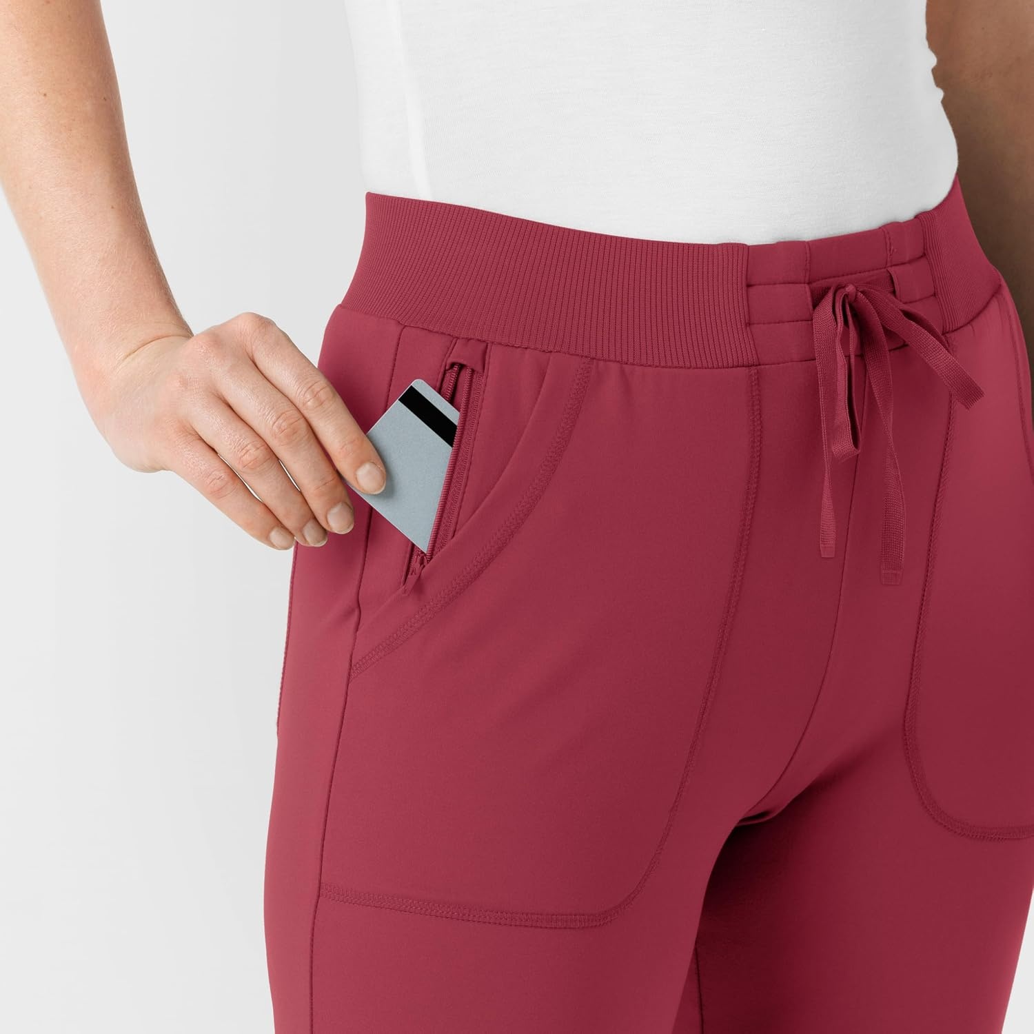 Wink Renew Women’s Track Scrub Pant(Ruby)