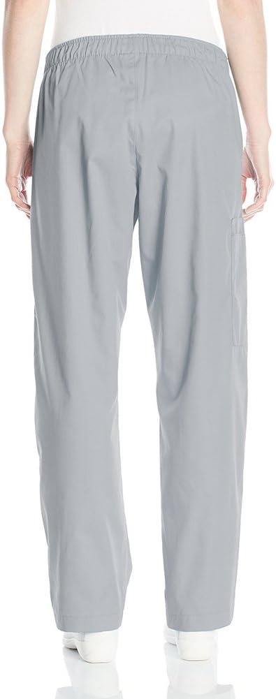 WINK Boundless Women’s Bootcut Scrub Pant | Womens Scrub Pant Teal Mid Rise(Grey)