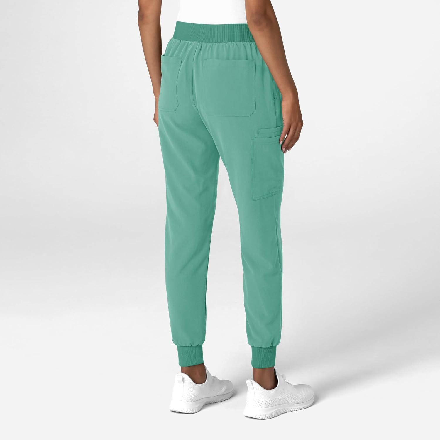 Wink Women’s Women’s Jogger Utility Scrub Pant(Turquoise)