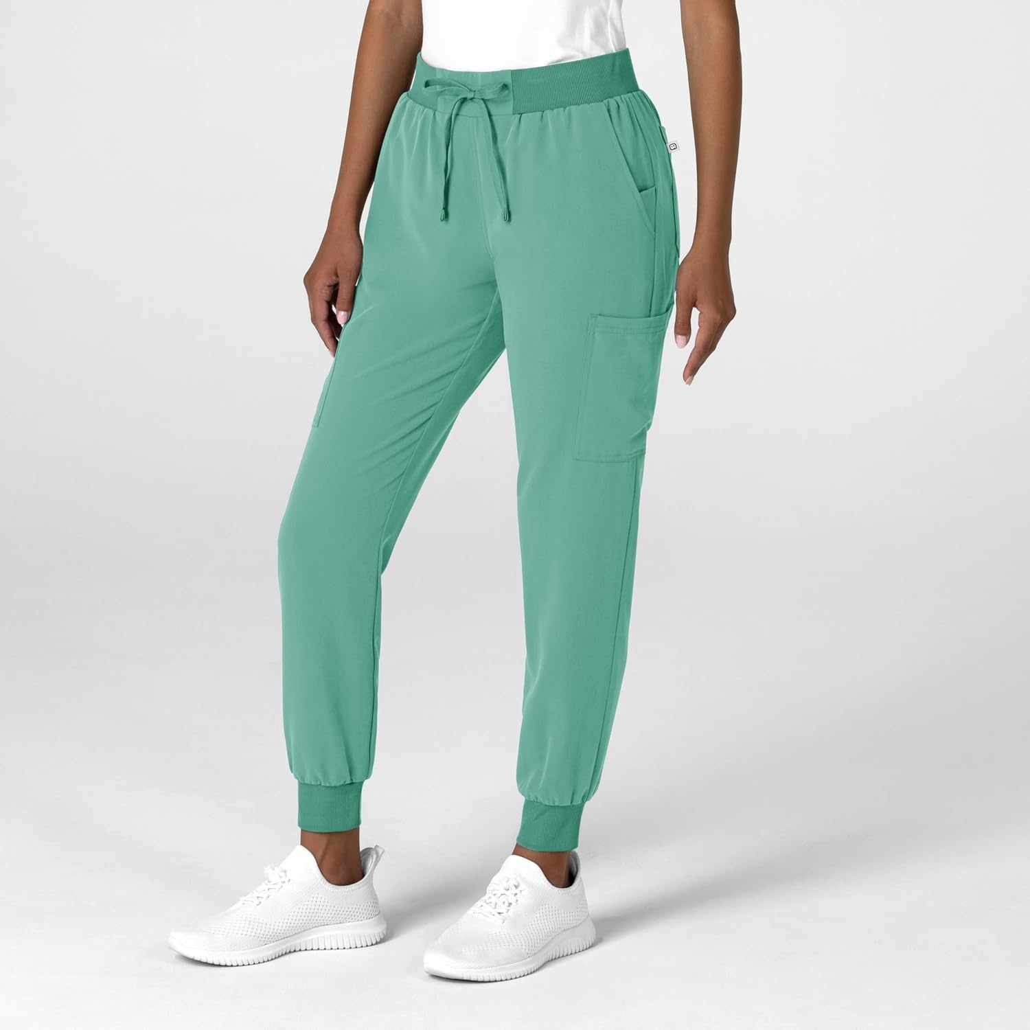 Wink Women’s Women’s Jogger Utility Scrub Pant(Turquoise)