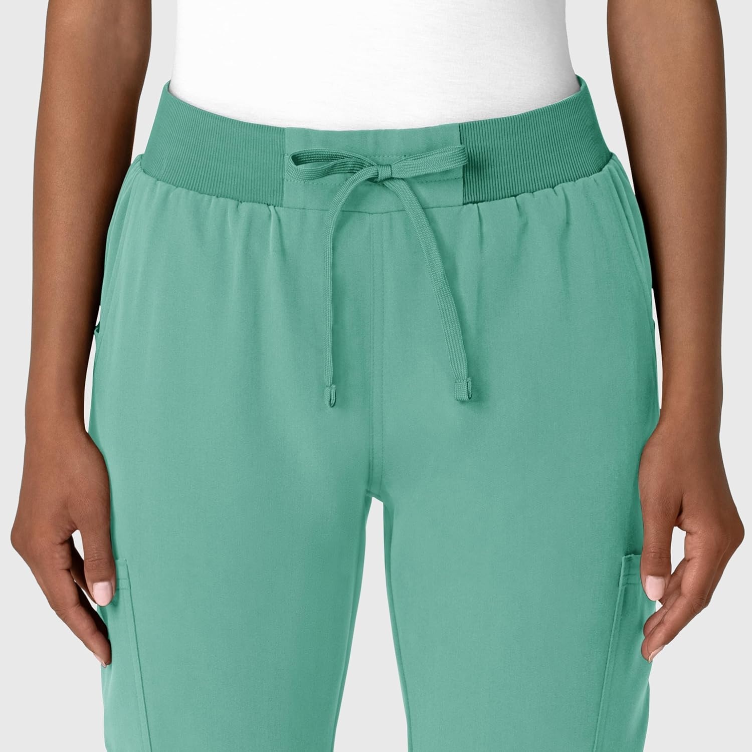 Wink Women’s Women’s Jogger Utility Scrub Pant(Turquoise)