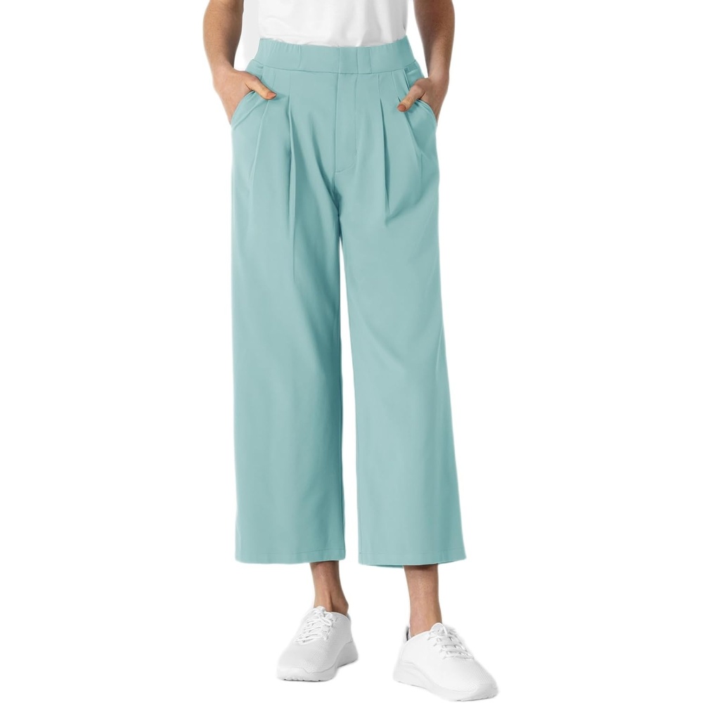 Wink Renew Women’s High Waist Slim Leg Scrub Pant(Coastal Blue)