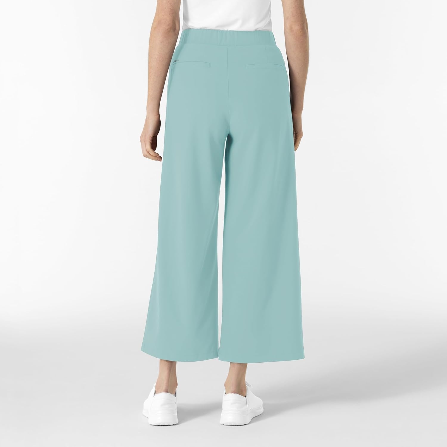 Wink Renew Women’s High Waist Slim Leg Scrub Pant(Coastal Blue)