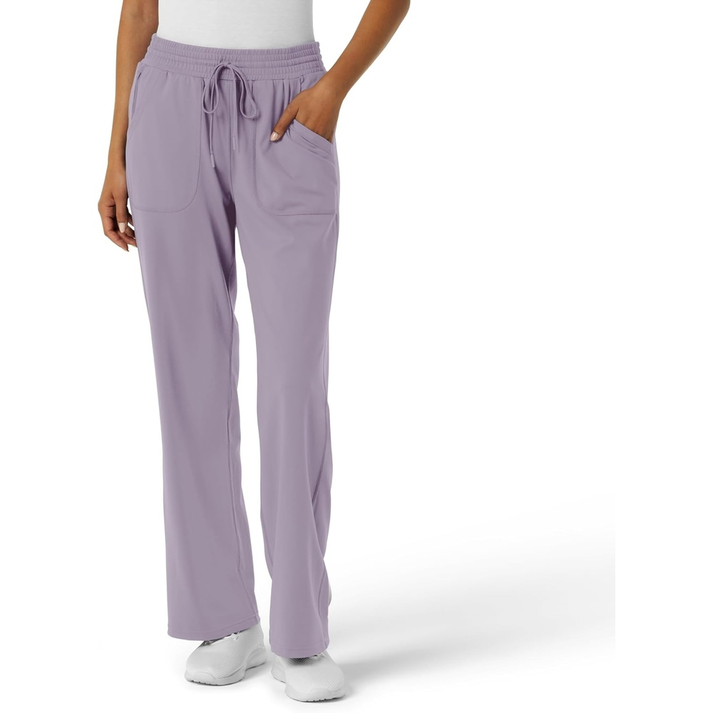 Wink Renew Knit Women’s Wide Leg Scrub Pant(Wisteria)