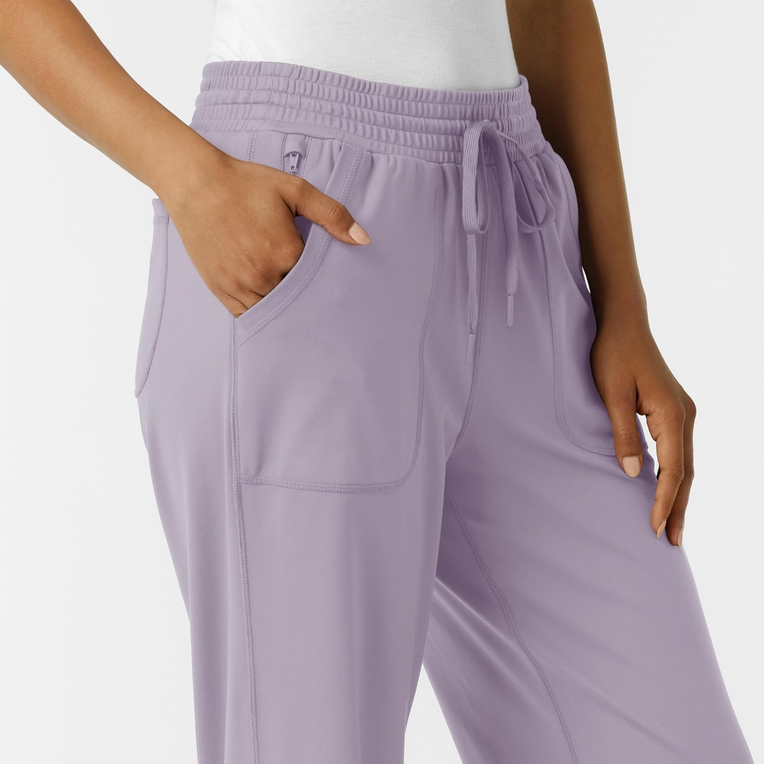 Wink Renew Knit Women’s Wide Leg Scrub Pant(Wisteria)
