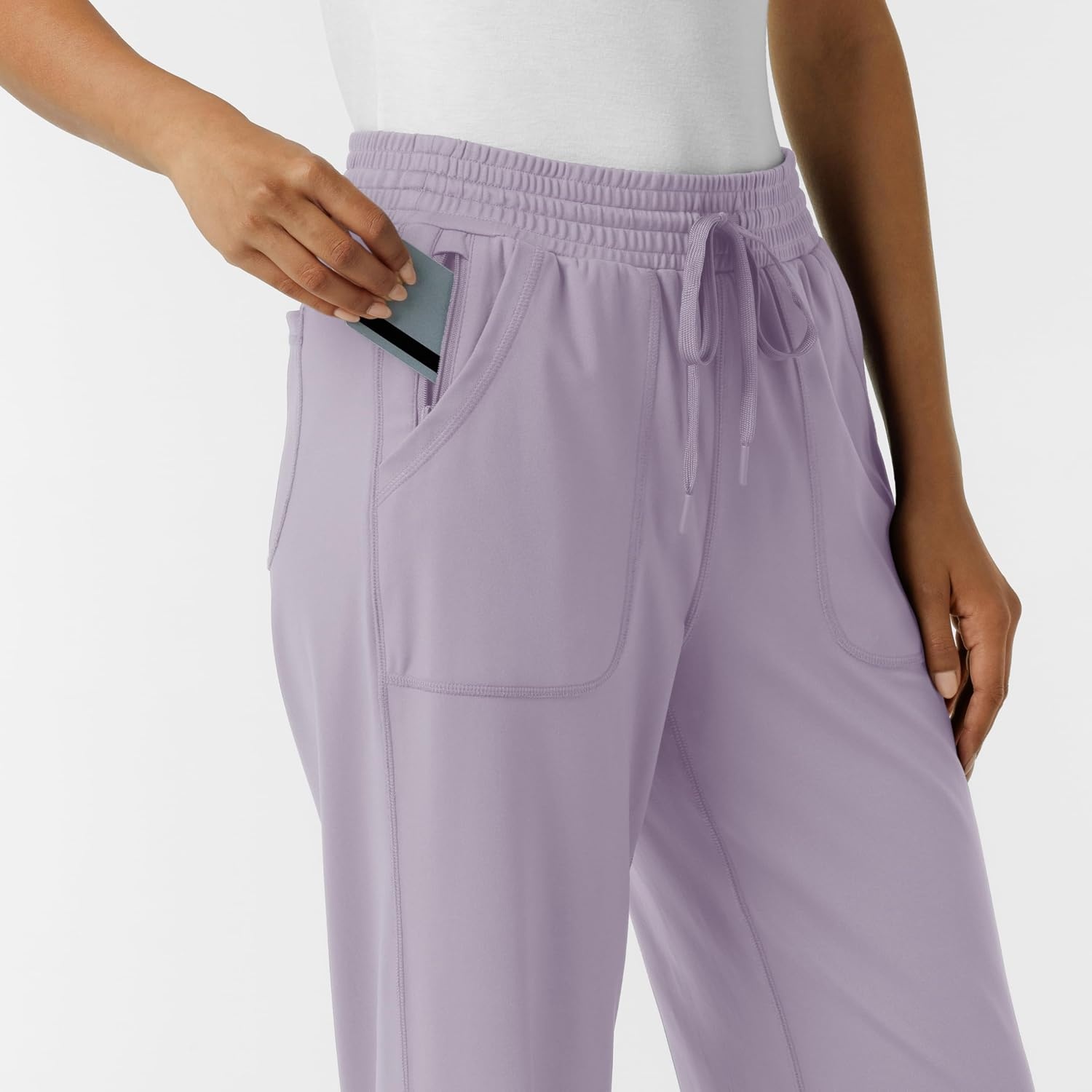 Wink Renew Knit Women’s Wide Leg Scrub Pant(Wisteria)