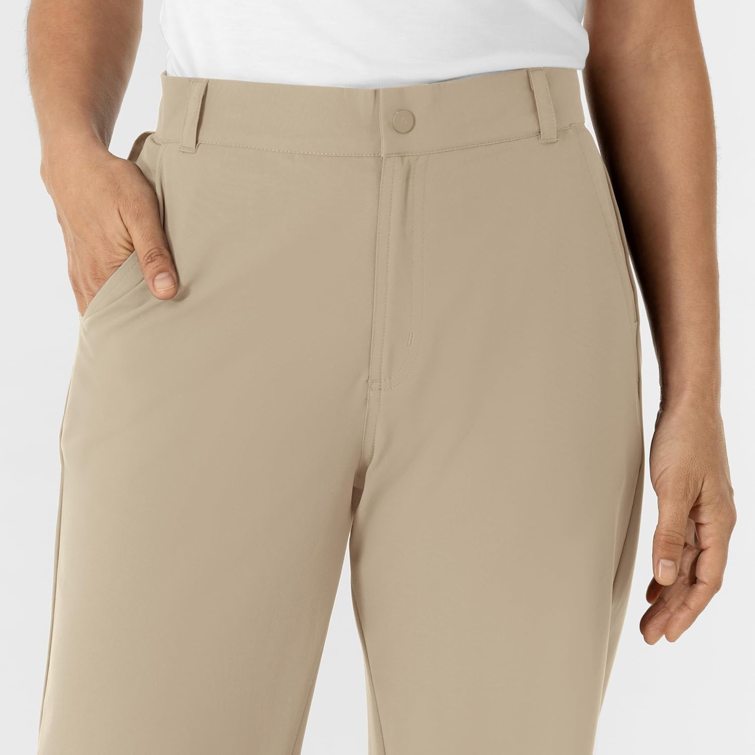 Wink Women’s Women’s Scrub Chino Pant(Stone)
