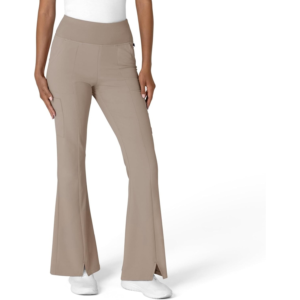 Wink Scrubs for Women, Renew, Cargo Flare Pants, with 7 Pockets(Haze)