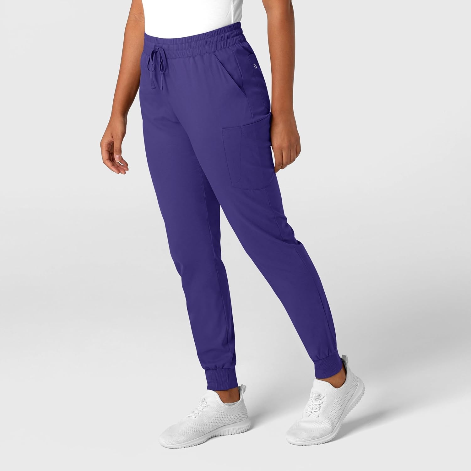 WonderWink Women’s Women’s Jogger Scrub Pant(Grape)
