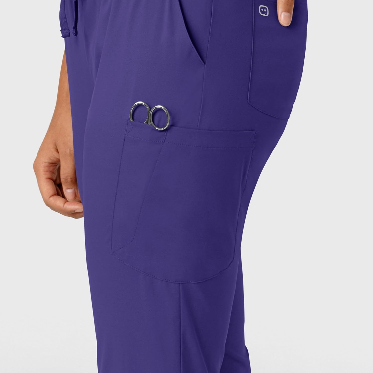 WonderWink Women’s Women’s Jogger Scrub Pant(Grape)
