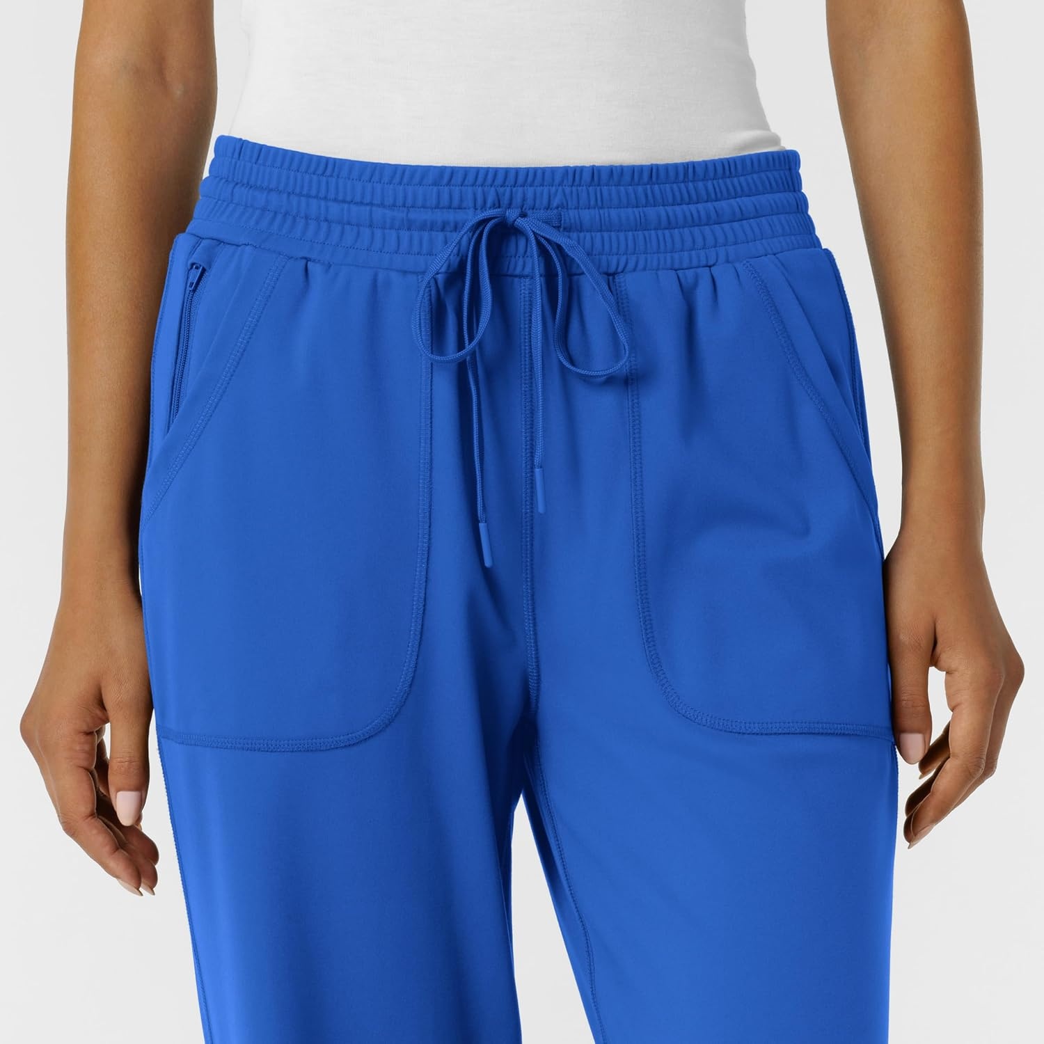 Wink Renew Knit Women’s Wide Leg Scrub Pant(Royal)