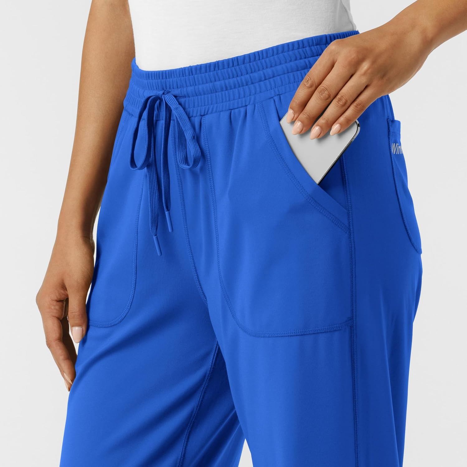 Wink Renew Knit Women’s Wide Leg Scrub Pant(Royal)