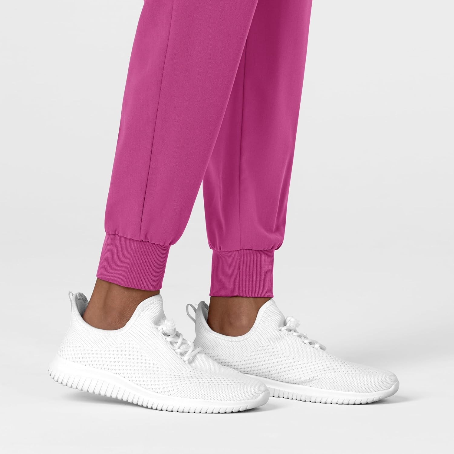 Wink Women’s Women’s Jogger Utility Scrub Pant(Raspberry)