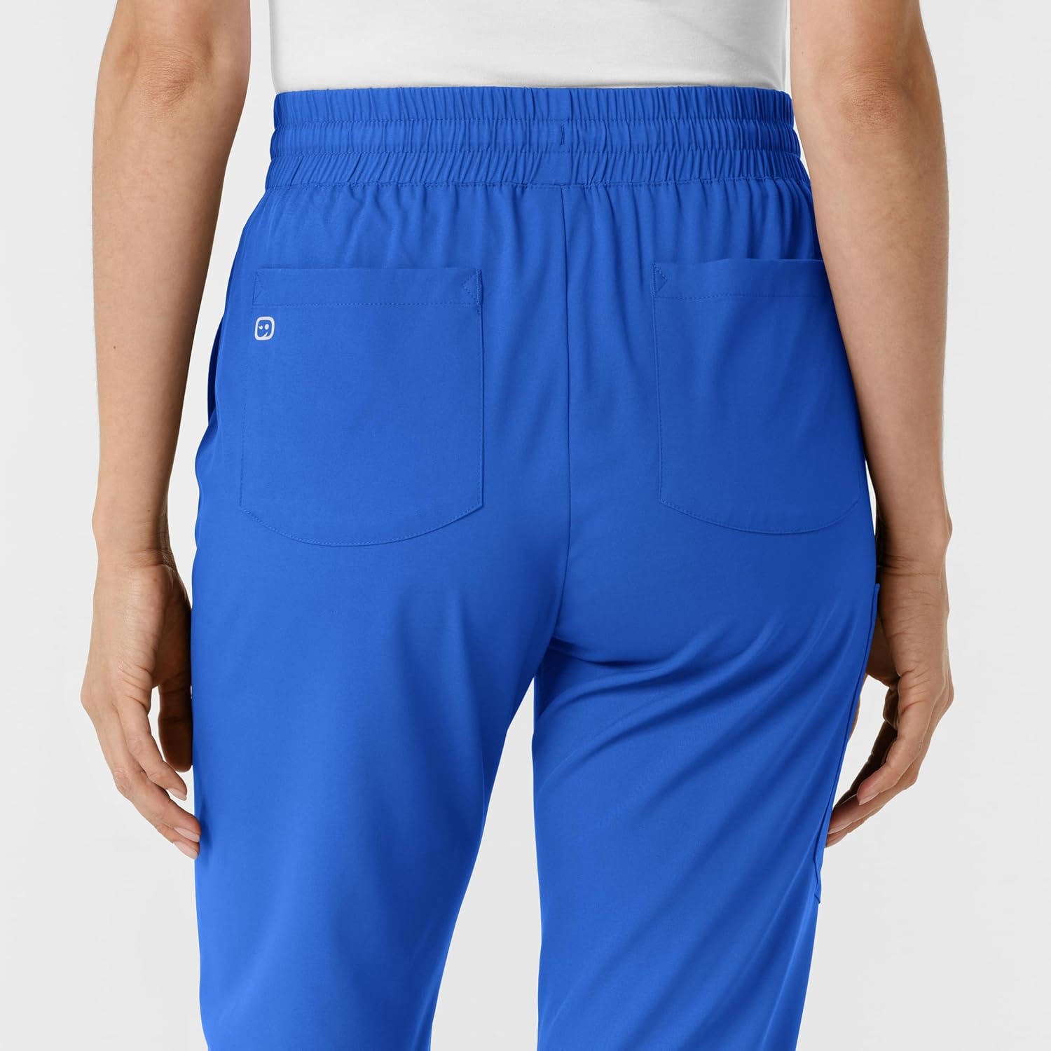 WINK Scrubs for Women, Boundless, Bootcut Pants with Drawstring and 6 Pockets(Royal)