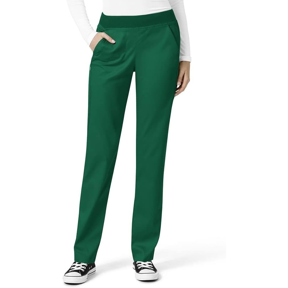Wink PRO Women’s Knit Waist Cargo Scrub Pant(Hunter)