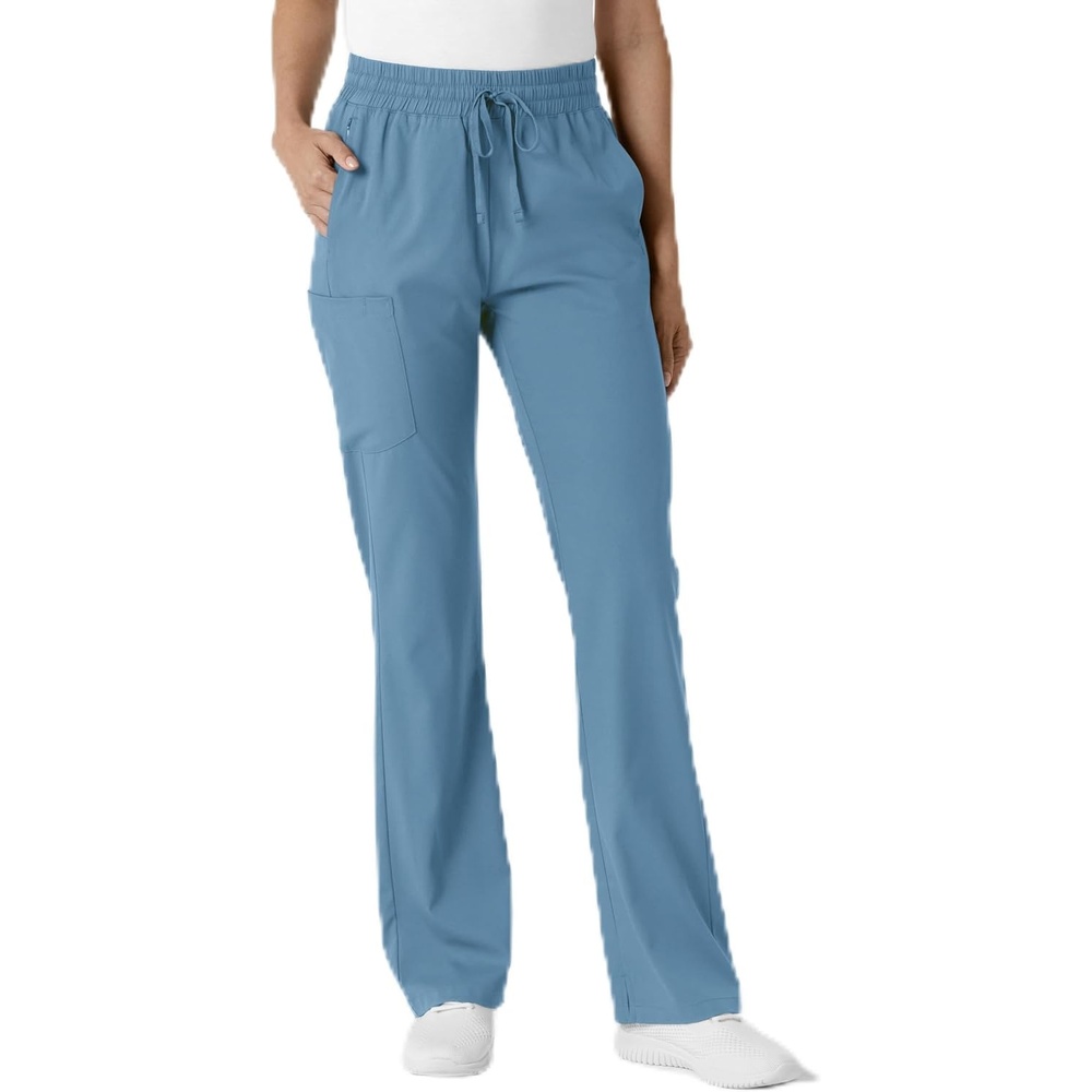 Wink Women’s Women’s Bootcut Scrub Pant(Pacific Blue)