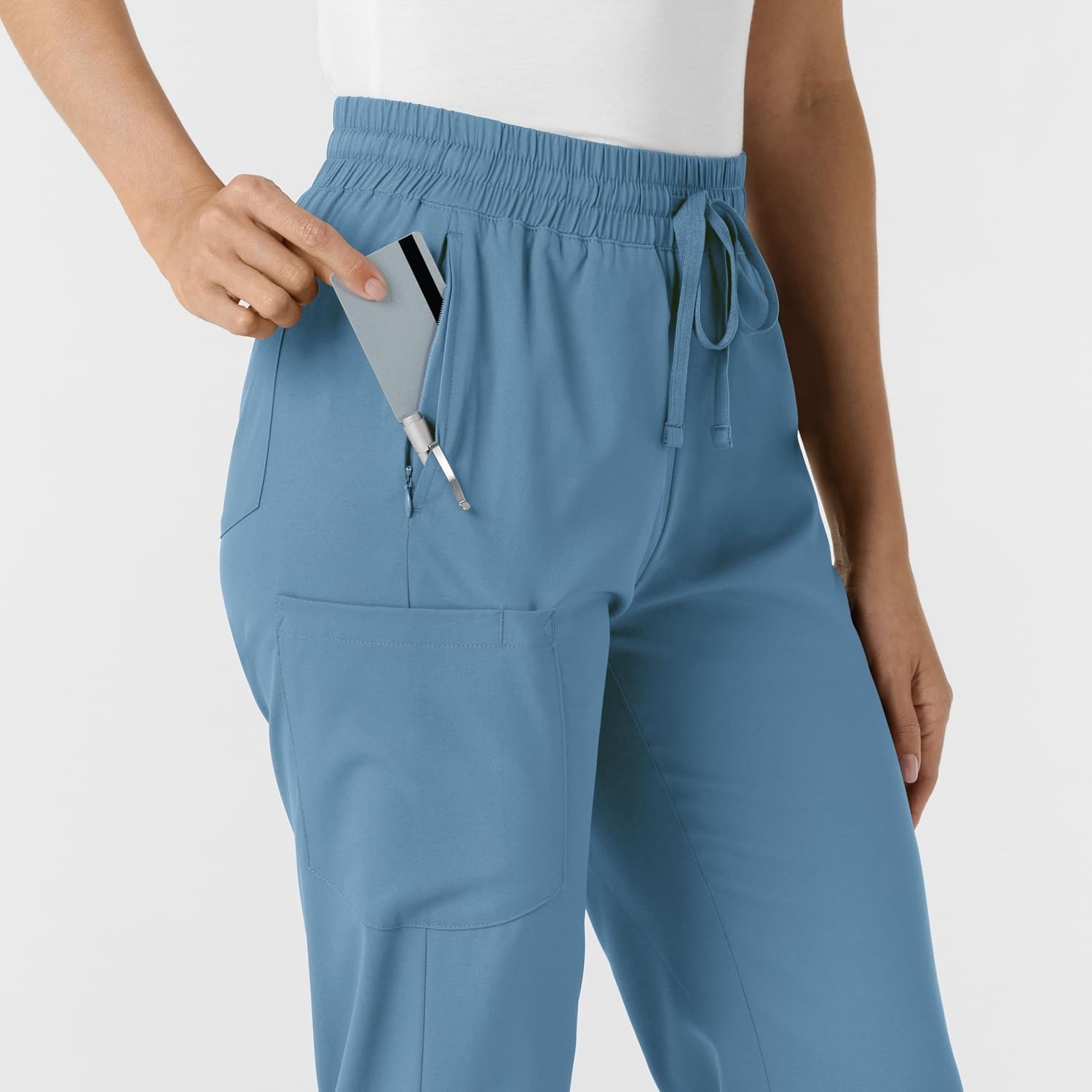 Wink Women’s Women’s Bootcut Scrub Pant(Pacific Blue)