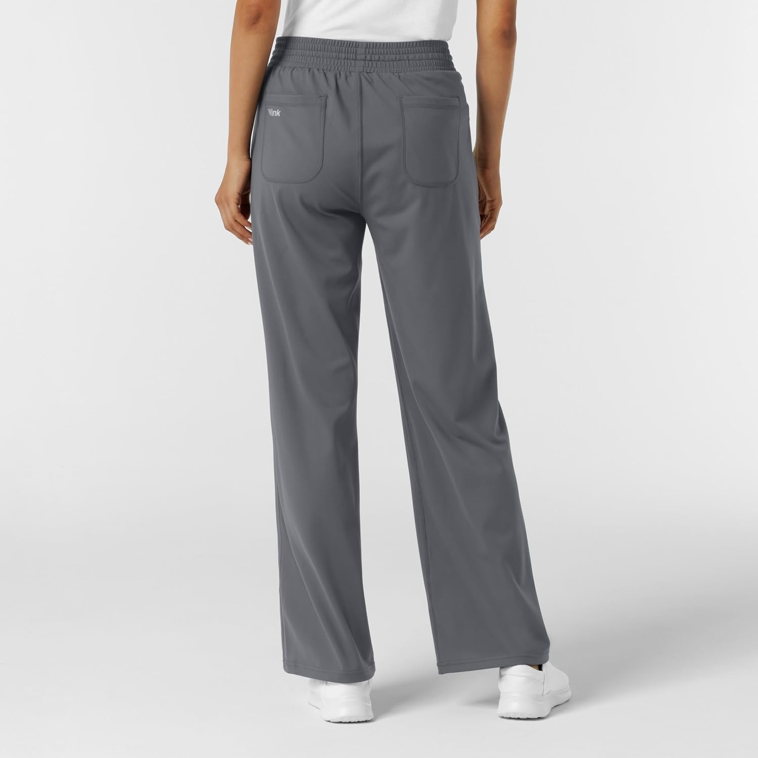 Wink Renew Knit Women’s Wide Leg Scrub Pant(Pewter)