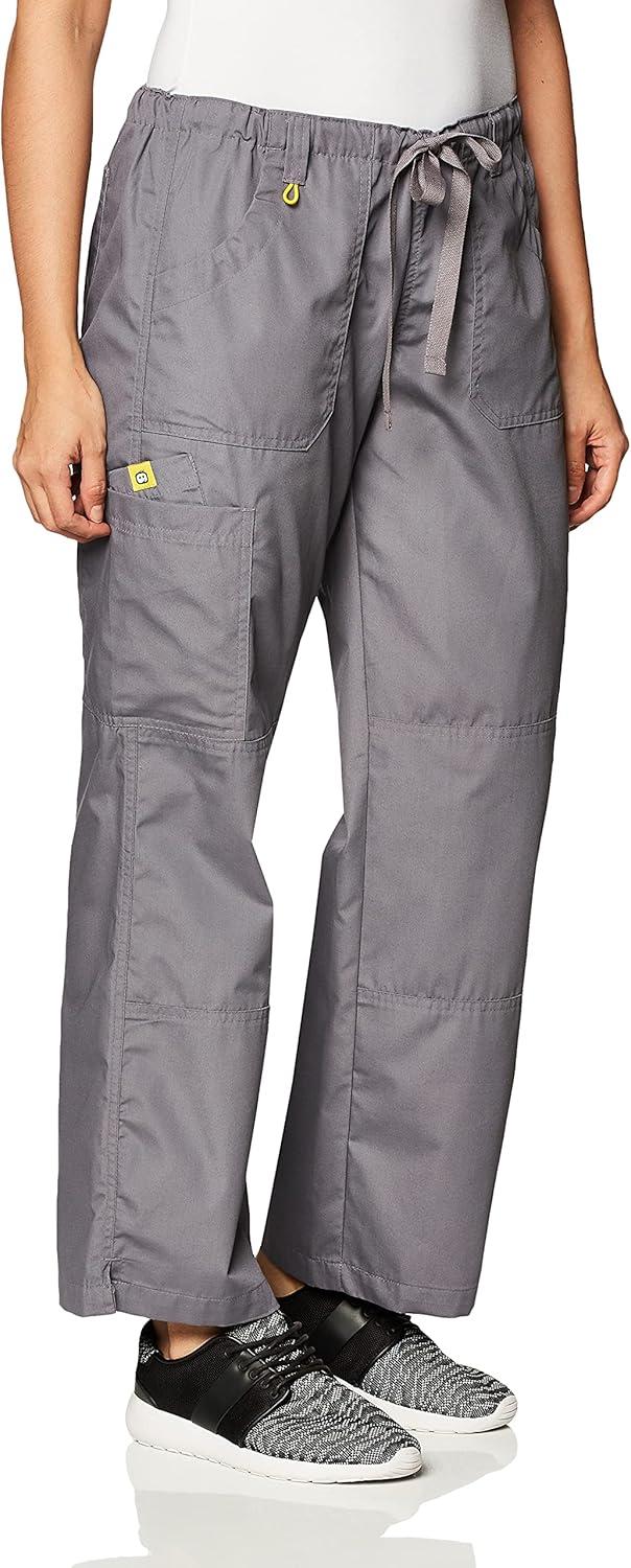 WonderWink Women’s Origins Tango Scrub Pant(Pewter)