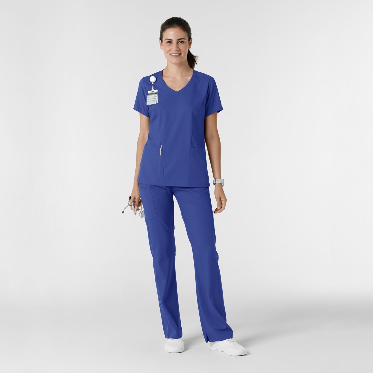 Wink Boundless Women’s Bootcut Scrub Pant(Galaxy Blue)