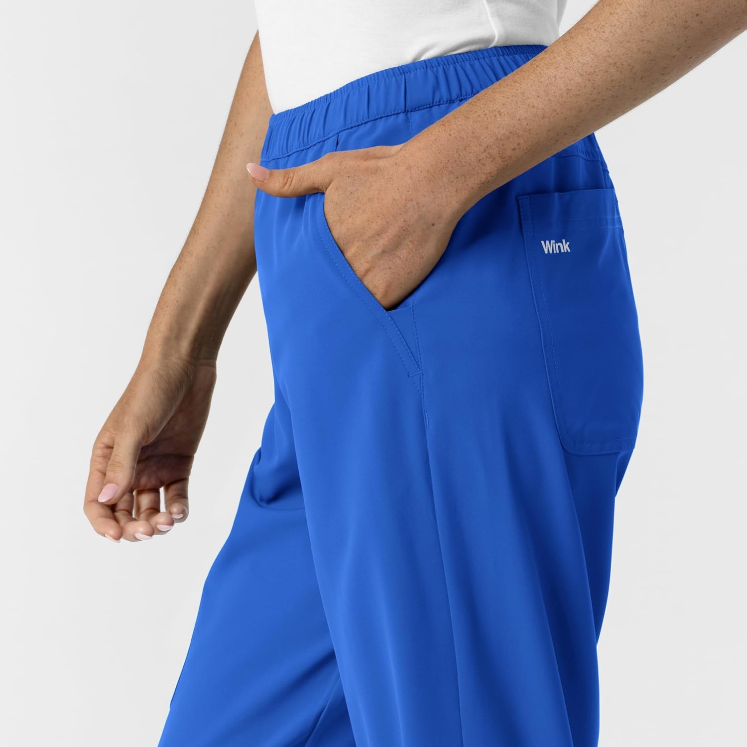 Wink NURTUR Women’s Slim Leg Scrub Pant(Royal)