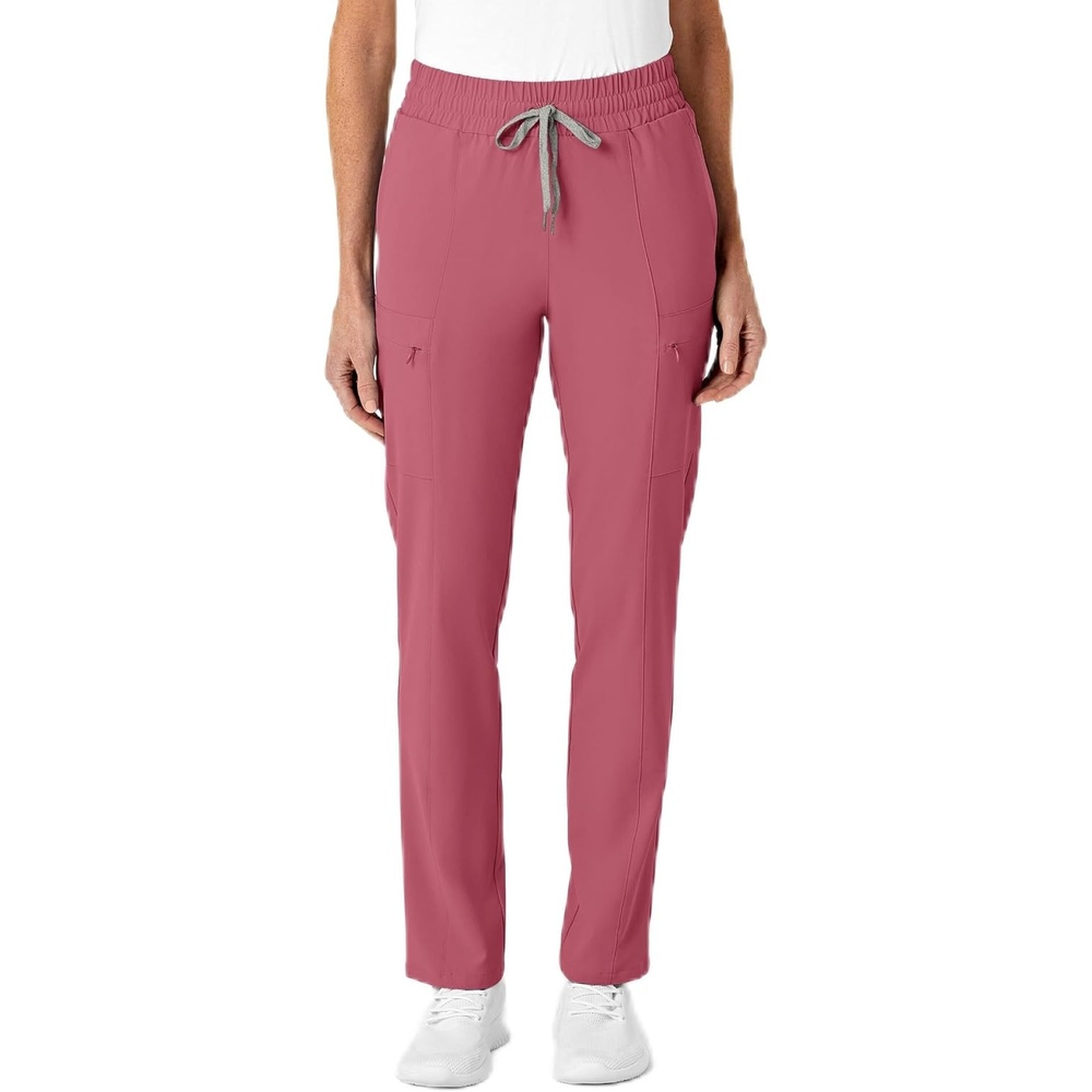 Wink Women’s Women’s High Waist Slim Leg Pant(Rosebud)